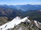 Via Normale Monte Torresella  Cresta E - In discesa, sulla cresta E