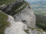 Via Normale Pic de Cse - La falesia che cinge a cerchio la cima