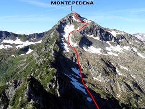 Via Normale Monte Pedena