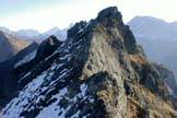 Via Normale Cime di Pezza - La lunga cresta rocciosa