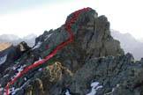 Via Normale Cime di Pezza - La seconda cima