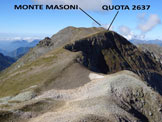 Via Normale Cima di Venina - Versante NW - Panorama di vetta, verso SW