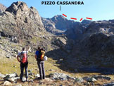 Via Normale Pizzo Cassandra - Cresta Sud - Litinerario della cresta S, da SW