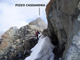 Via Normale Pizzo Cassandra - Cresta Sud - Sulla cresta sommitale