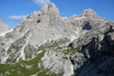 Via Normale Piz di Sagron - Anello Gabin - Pian della Regina e cime del Piz de Mez e Piz di Sagron