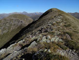 Via Normale Monte Colombino - Lungo la cresta sommitale