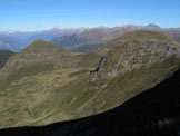 Via Normale Monte Colombino - Panorama dalla cima