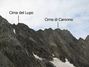 Via Normale Cima di Caronno