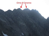 Via Normale Cima di Caronno - Cime di Caronno