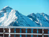 Via Normale Pizzo del Vescovo (invernale) - Vista verso il Monte Pegherolo