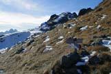 Via Normale Piz Zorlet - La cresta di salita