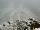 Via Normale Torre di Campestrin - L´arrivo in cresta