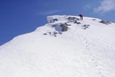 Via Normale Punta del Ort (cima E) - Salita lungo la cresta