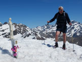 Via Normale Monte Madonnino - Sulla cima