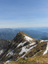 Via Normale Monte Massone - LEyehorn visto dal Massone