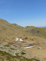 Via Normale Monte Massone - Il falsopiano che dal Passo riporta alla dorsale di salita