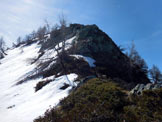 Via Normale Pizzo Berro  Pizzo Dosso Cavallo - La parte finale della traversata, la cresta NNW del Pizzo Dosso Cavallo