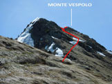 Via Normale Pizzo Pidocchio e Monte Vespolo - Litinerario lungo la cresta NW del Monte Vespolo