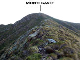 Via Normale Monte Gavet - Sulla facile cresta W