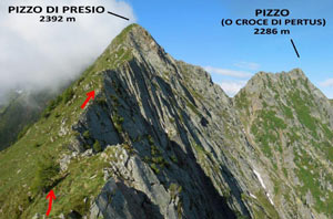 Via Normale Pizzo di Presio