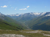 Via Normale Guggernll - Panorama di vetta