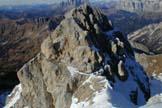 Via Normale Punta del Ciadin (cima N) - Vista dalla P.ta del Ciadin E