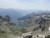 Via Normale Pizzo Quadro (Cima de Pian Guarnei) - Vista su Truzzo