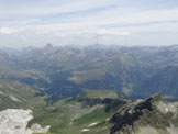 Via Normale Pizzo Quadro (Cima de Pian Guarnei) - Vista verso Madesimo