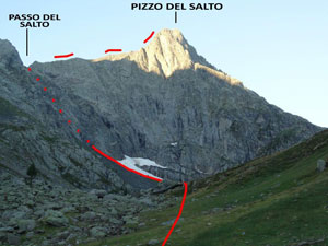 Via Normale Pizzo del Salto