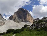 Via Normale Cima Bulla Nord - Cima Bulla Nord dal Lago Malga di Mezzo