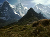 Via Normale Lauberhorn - Nord dellEiger con davanti lo Tschuggen