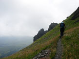 Via Normale Lauberhorn - Traversando dallo Tschuggen