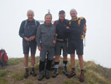 Via Normale Pizzo Farno - I miei compagni in vetta