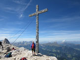 Via Normale Sasso delle Nove - Croce di vetta