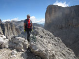 Via Normale Belvedere della Croda di Re Laurino - In vetta