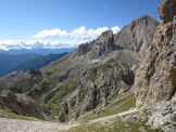 Via Normale Le Cigolade - Verso la Roda da Vael