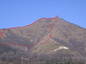 Via Normale Monte Cereto