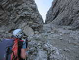 Via Normale Monte Miaron - Canalone di accesso