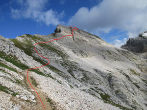 Via Normale Cima del Forcellone