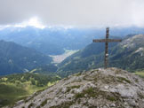 Via Normale Cima del Feudo - La croce e predazzo