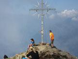 Via Normale Punta Cervinia / Hirtzer Spitze - In vetta