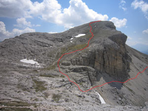 Via Normale Col de Puez