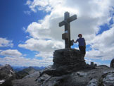 Via Normale Cima Vanscuro - Croce di vetta