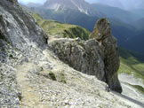 Via Normale Monte Cavallino - Cengia di salita