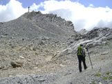 Via Normale Monte Cavallino - Dalla cresta SW verso la vetta