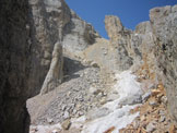 Via Normale Cima di Valsorda - Canalone di accesso