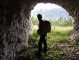 Via Normale Col del Demonio - Ricovero sotto la vetta