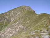 Via Normale Pizzo Salina - Secondo strappo prima della cresta per la vetta