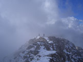 Via Normale Monte Lastroni - In cima