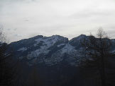 Via Normale Pizzo Bombogn - Rosso di Ribia visto dal pianoro